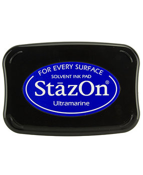 Tsukineko StazOn Ultramarine Solvent Ink Pad (SZ-61) Tsukineko StazOn Ultramarine Solvent Ink Pad (SZ-61)