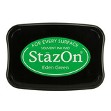 Tsukineko StazOn Eden Green Solvent Ink Pad (SZ-53) Tsukineko StazOn Eden Green Solvent Ink Pad (SZ-53)