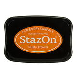 Tsukineko StazOn Rusty Brown Solvent Ink Pad (SZ-42) Tsukineko StazOn Rusty Brown Solvent Ink Pad (SZ-42)