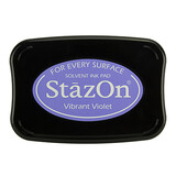 Tsukineko StazOn Vibrant Violet Solvent Ink Pad (SZ-12) Tsukineko StazOn Vibrant Violet Solvent Ink Pad (SZ-12)