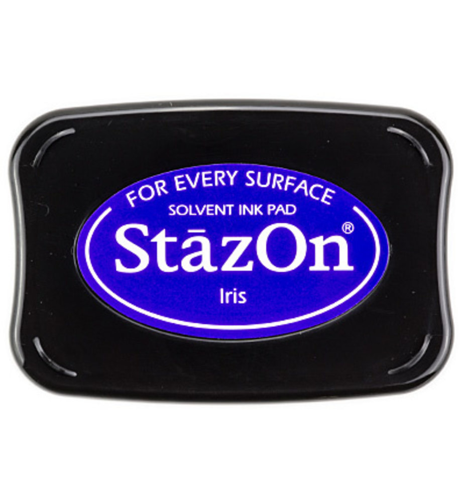 Tsukineko StazOn Iris Solvent Ink Pad (SZ-11) Tsukineko StazOn Iris Solvent Ink Pad (SZ-11)