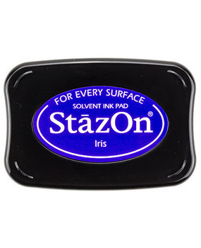 Tsukineko StazOn Iris Solvent Ink Pad (SZ-11) Tsukineko StazOn Iris Solvent Ink Pad (SZ-11)