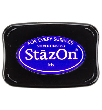 Tsukineko StazOn Iris Solvent Ink Pad (SZ-11) Tsukineko StazOn Iris Solvent Ink Pad (SZ-11)