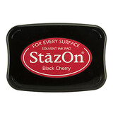 Tsukineko StazOn Black Cherry Solvent Ink Pad Tsukineko StazOn Black Cherry Solvent Ink Pad