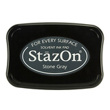 Tsukineko StazOn Stone Gray Solvent Ink Pad Tsukineko StazOn Stone Gray Solvent Ink Pad