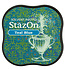 StazOn Teal Blue Midi Solvent Ink Pad (SZM-63) StazOn Teal Blue Midi Solvent Ink Pad (SZM-63)