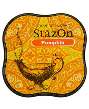Tsukineko StazOn Pumpkin Midi Solvent Ink Pad (SZM-92) Tsukineko StazOn Pumpkin Midi Solvent Ink Pad (SZM-92)