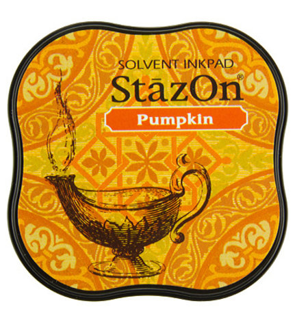 Tsukineko StazOn Pumpkin Midi Solvent Ink Pad (SZM-92) Tsukineko StazOn Pumpkin Midi Solvent Ink Pad (SZM-92)