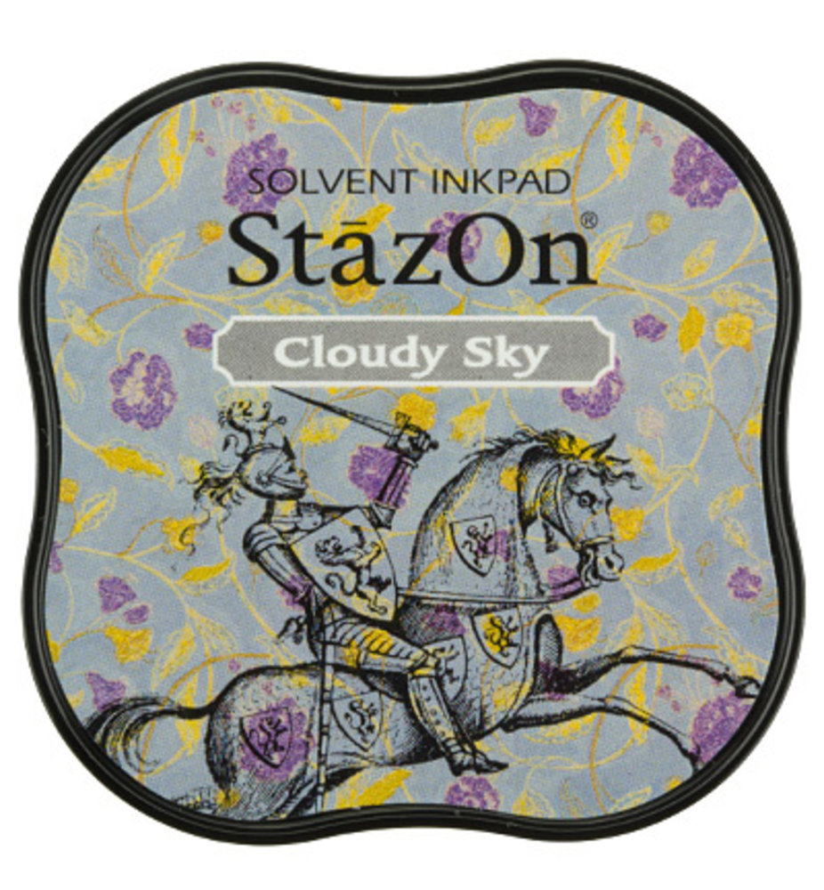 Tsukineko StazOn Cloudy Sky Midi Solvent Ink Pad (SZM-34) Tsukineko StazOn Cloudy Sky Midi Solvent Ink Pad (SZM-34)