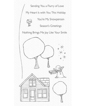 My Favorite Things Flurry of Love Clear Stamps (SY-25)