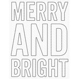 My Favorite Things Die-namics Very Merry and Bright (MFT-1835)