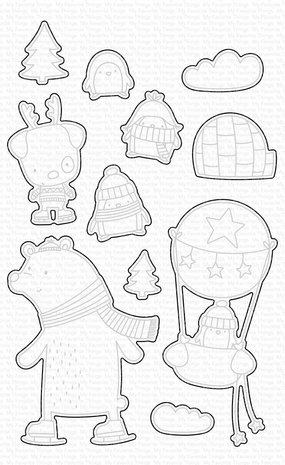 My Favorite Things Die-namics Warm Hugs And Frosty Kisses (MFT-1846) My Favorite Things Die-namics Warm Hugs And Frosty Kisses (MFT-1846)