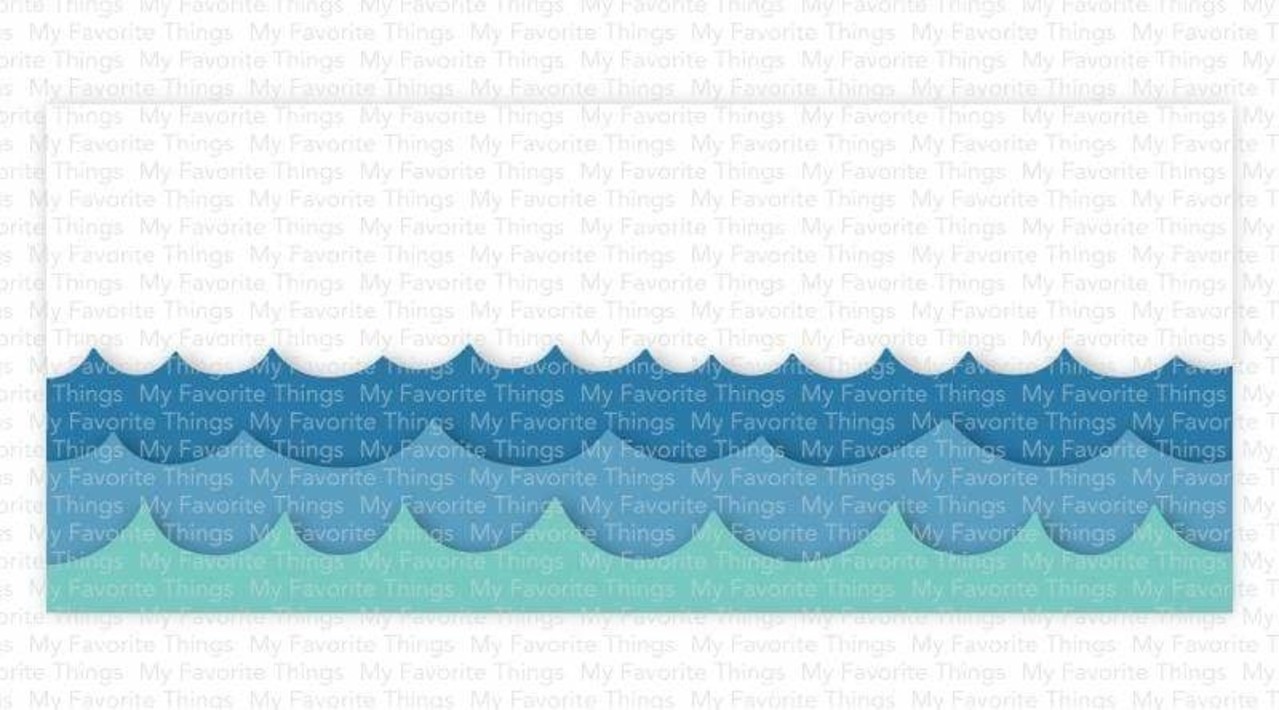 My Favorite Things Die-namics Slimline Ocean Motion (MFT-1850) My Favorite Things Die-namics Slimline Ocean Motion (MFT-1850)