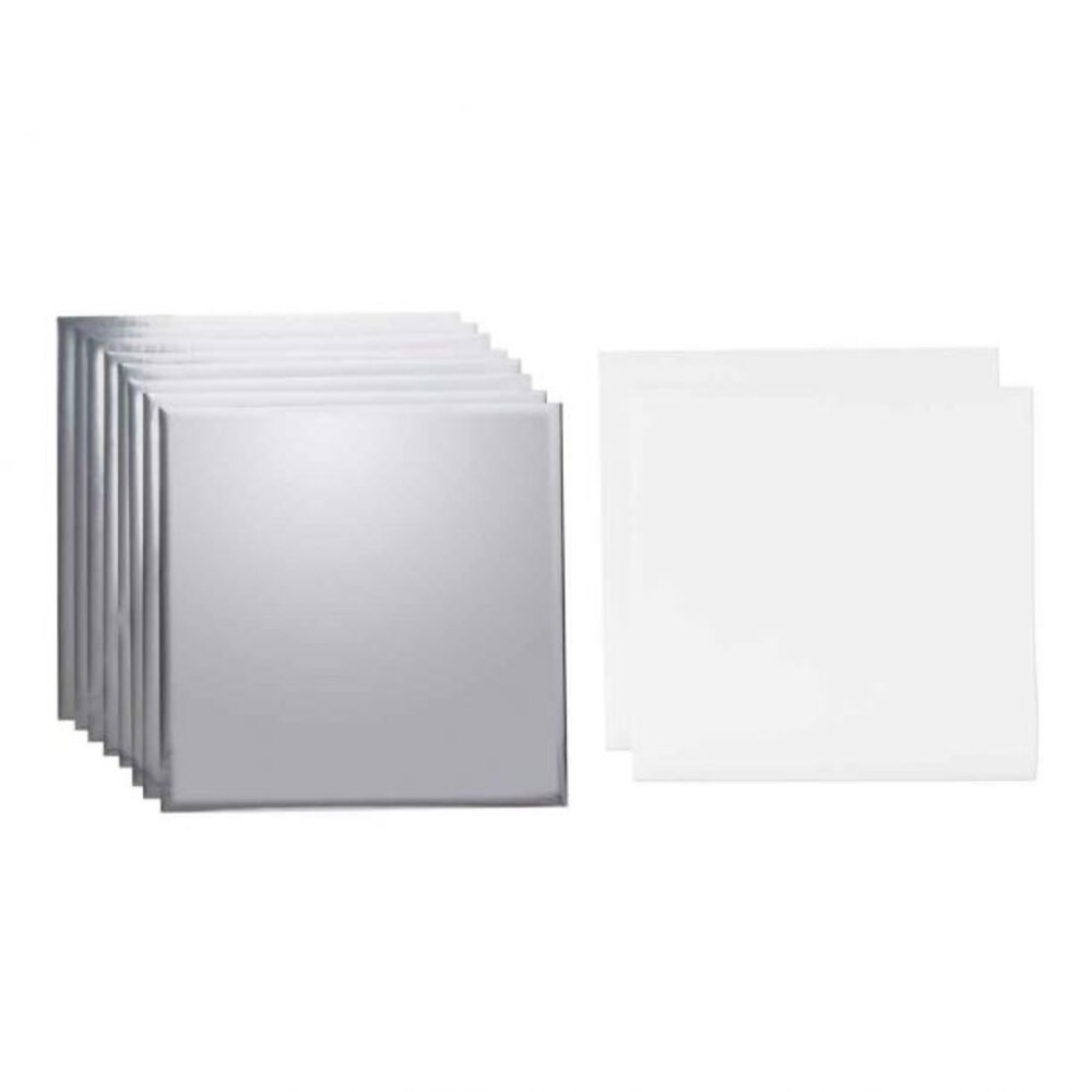 Cricut Foil Transfer Sheets 30x30cm Silver (8pcs) (2008719) Cricut Foil Transfer Sheets 30x30cm Silver (8pcs) (2008719)