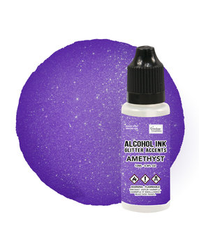 Couture Creations Alcohol Ink Glitter Accents Amethyst 12ml (CO727667) Couture Creations Alcohol Ink Glitter Accents Amethyst 12ml (CO727667)