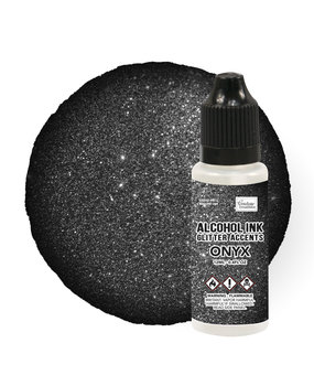 Couture Creations Alcohol Ink Glitter Accents Onyx 12ml (CO727670) Couture Creations Alcohol Ink Glitter Accents Onyx 12ml (CO727670)