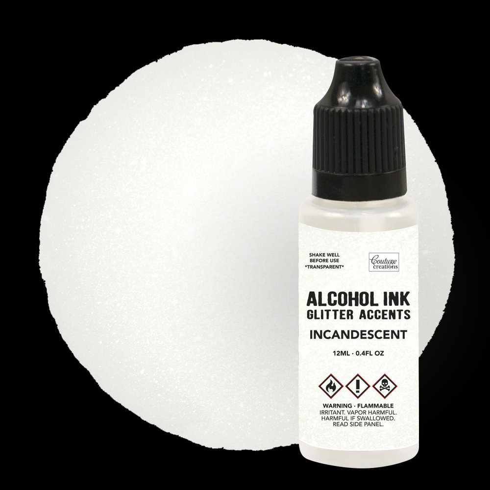 Couture Creations Alcohol Ink Glitter Accents Incandescent 12ml (CO727673) Couture Creations Alcohol Ink Glitter Accents Incandescent 12ml (CO727673)