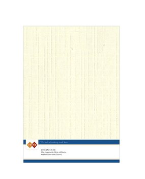 Card Deco Linen Cardstock Cream 10 Vel A4 (LKK-A402)