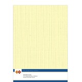 Card Deco Linen Cardstock Light Yellow 10 Vel A4 (LKK-A403)