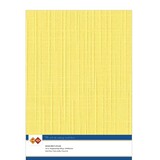 Card Deco Linen Cardstock Bright Yellow 10 Vel A4 (LKK-A406)