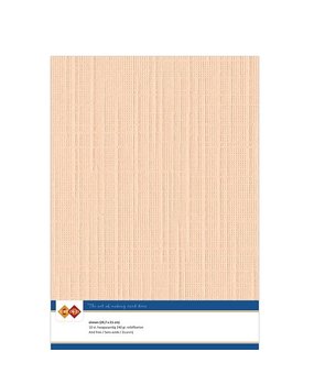 Card Deco Linen Cardstock Salmon 10 Vel A4 (LKK-A409)