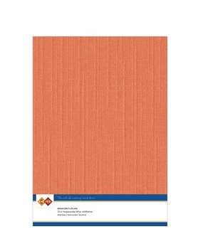 Card Deco Linen Cardstock Orange 10 Vel A4 (LKK-A411)