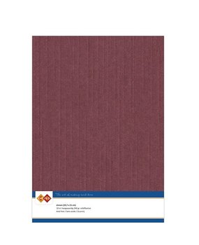 Card Deco Linen Cardstock Burgundy 10 Vel A4 (LKK-A414) Card Deco Linen Cardstock Burgundy 10 Vel A4 (LKK-A414)