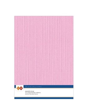 Card Deco Linen Cardstock Pink 10 Vel A4 (LKK-A416)