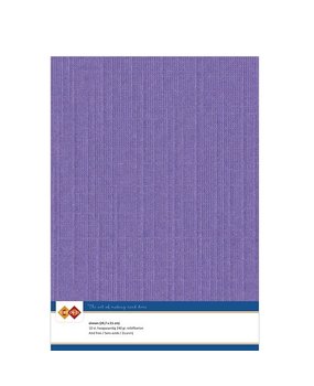 Card Deco Linen Cardstock Violet 10 Vel A4 (LKK-A418)