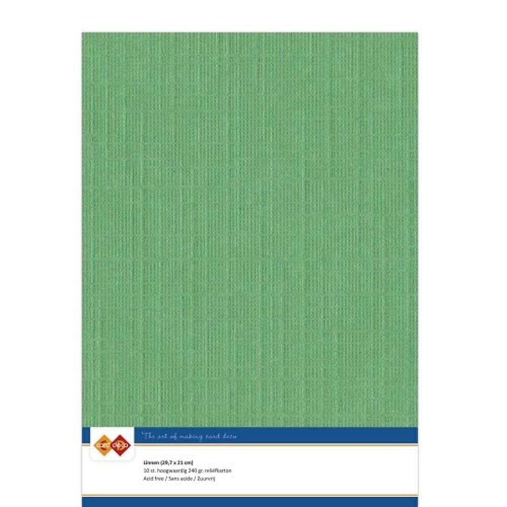 Card Deco Linen Cardstock Green 10 Vel A4 (LKK-A422) Card Deco Linen Cardstock Green 10 Vel A4 (LKK-A422)