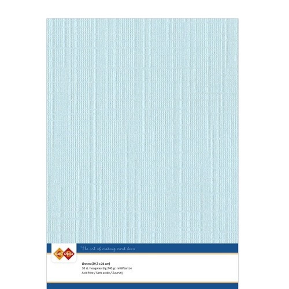 Card Deco Linen Cardstock Baby Blue 10 Vel A4 (LKK-A427) Card Deco Linen Cardstock Baby Blue 10 Vel A4 (LKK-A427)