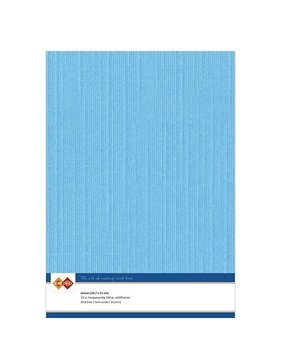 Card Deco Linen Cardstock Sky Blue 10 Vel A4 (LKK-A429)