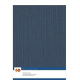 Card Deco Linen Cardstock Dark Blue 10 Vel A4 (LKK-A430)