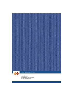 Card Deco Linen Cardstock Ultramarine 10 Vel A4 (LKK-A439)