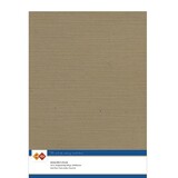 Card Deco Linen Cardstock Kraft Mocha 10 Vel A4 (LKK-A444)