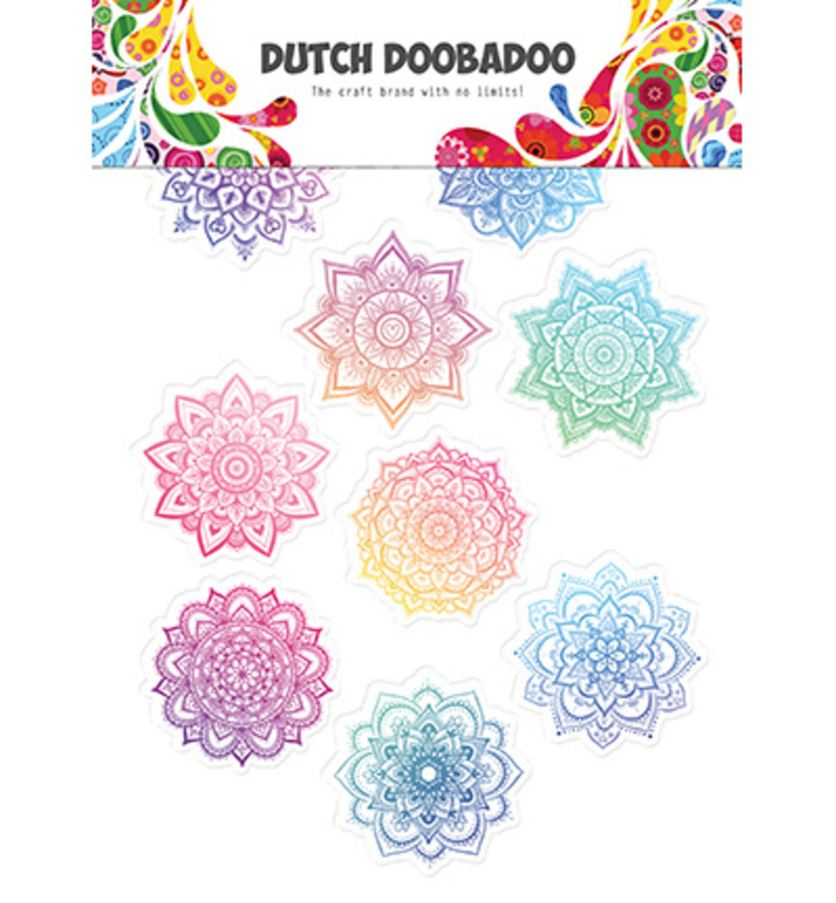 Dutch Doobadoo Sticker A5 Mandala (491.200.014) Dutch Doobadoo Sticker A5 Mandala (491.200.014)