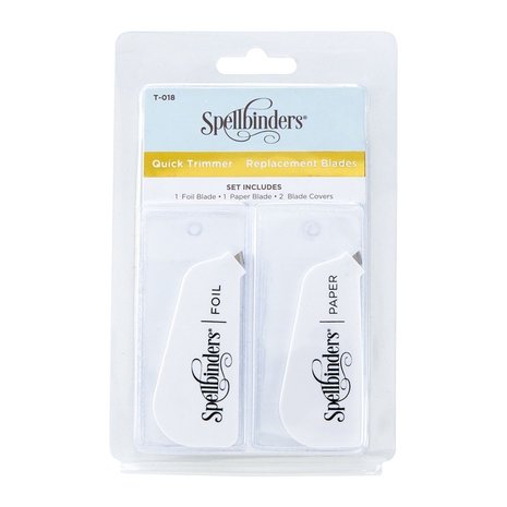 Spellbinders Quick Foil & Paper Trimmer Replacement Blades (T-018) Spellbinders Quick Foil & Paper Trimmer Replacement Blades (T-018)