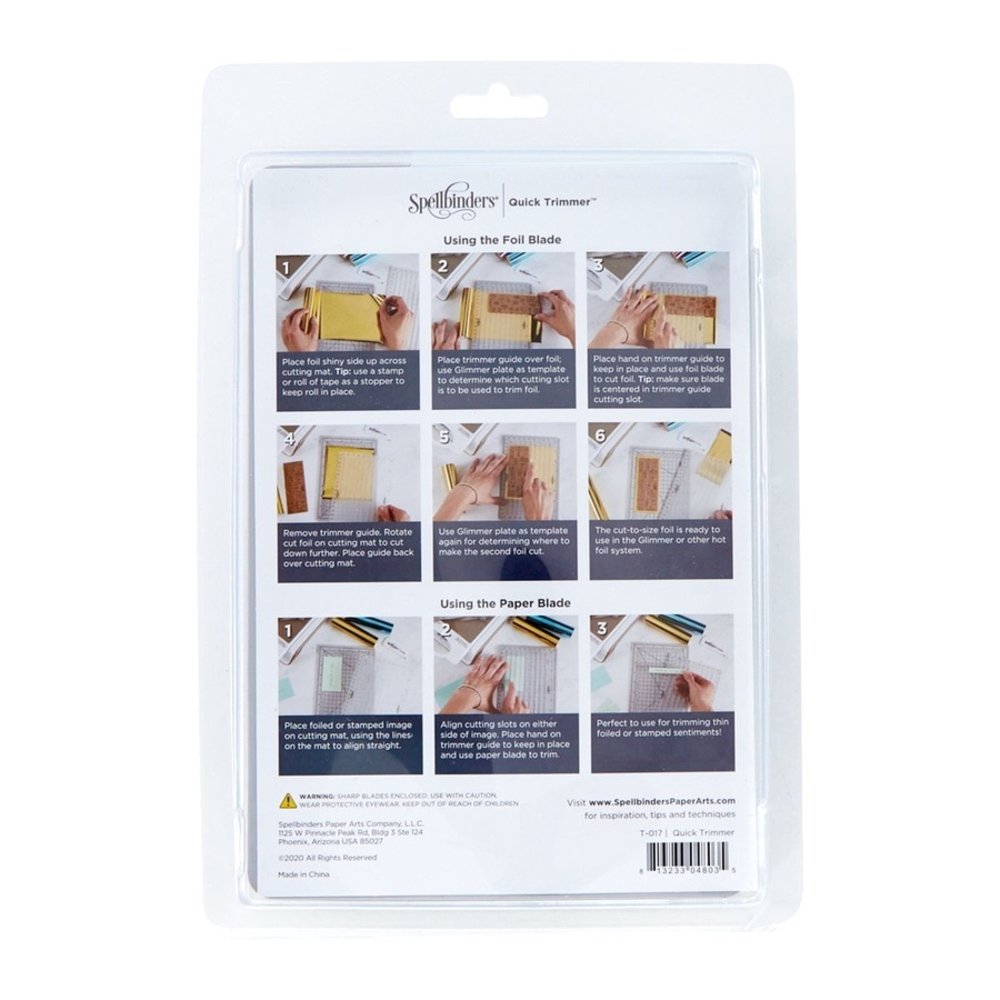 Spellbinders Quick Foil & Paper Trimmer (T-017) Spellbinders Quick Foil & Paper Trimmer (T-017)