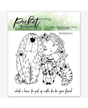 Picket Fence Studios Your Friend Dear Clear Stamps (D-101) Picket Fence Studios Your Friend Dear Clear Stamps (D-101)