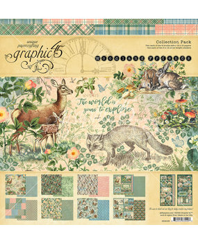 Graphic 45 Woodland Friends 12x12 Inch Collection Pack (4502135) Graphic 45 Woodland Friends 12x12 Inch Collection Pack (4502135)