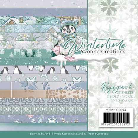 Yvonne Creations Winter Time 6x6 Inch Paper Pack (YCPP10034) Yvonne Creations Winter Time 6x6 Inch Paper Pack (YCPP10034)