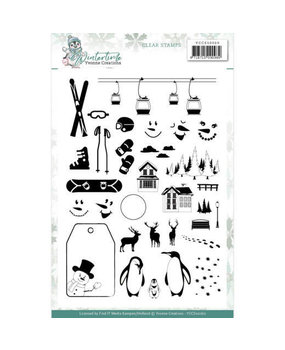 Yvonne Creations Winter Time Clear Stamp Set (YCCS10060) Yvonne Creations Winter Time Clear Stamp Set (YCCS10060)