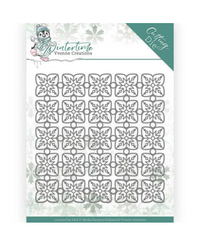 Yvonne Creations Winter Time Snowflake Pattern Die (YCD10214) Yvonne Creations Winter Time Snowflake Pattern Die (YCD10214)