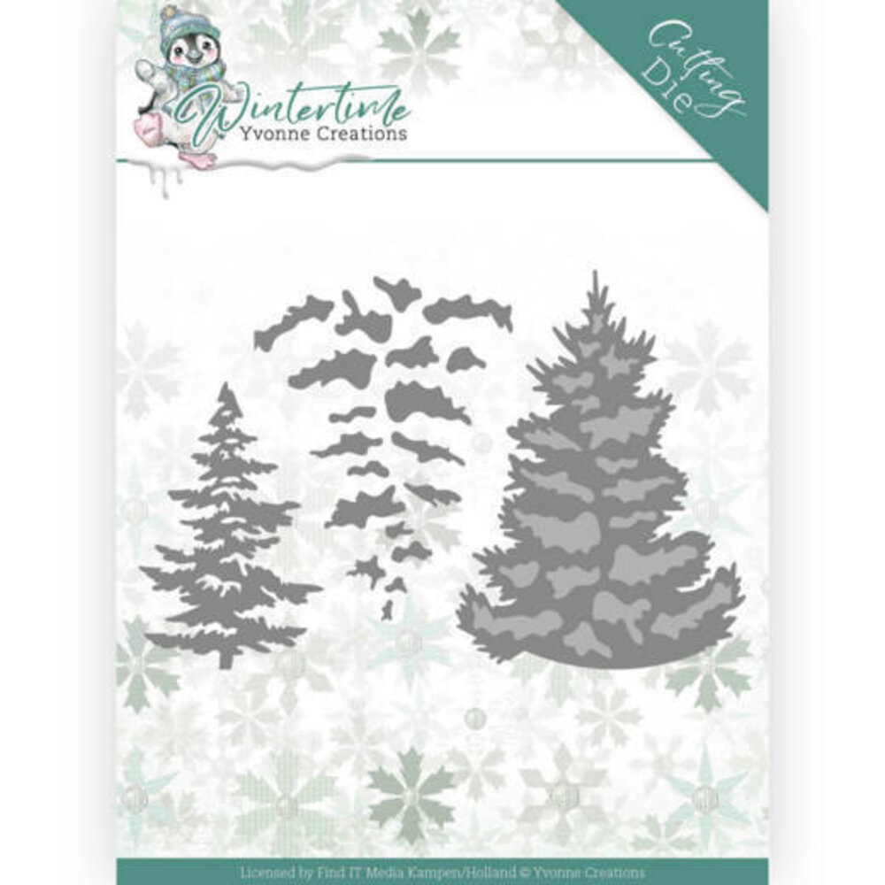 Yvonne Creations Winter Time Pine Tree Die (YCD10216)