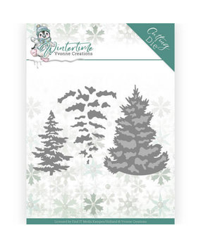 Yvonne Creations Winter Time Pine Tree Die (YCD10216) Yvonne Creations Winter Time Pine Tree Die (YCD10216)