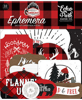 Echo Park Let's Lumberjack Ephemera (LU225024)* Echo Park Let's Lumberjack Ephemera (LU225024)*