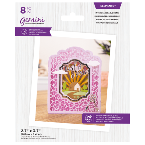 Gemini Interchangeable Home Elements Dies (GEM-MD-ELE-INHOM)