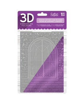 Gemini Country Cottage 3D Embossing Folder (EF5-3D-CCOT)
