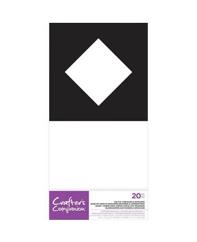 Crafter's Companion Diamond Aperture 6x6 Inch Die-Cut Card Bases & Envelopes (CC-CB-DIAM) Crafter's Companion Diamond Aperture 6x6 Inch Die-Cut Card Bases & Envelopes (CC-CB-DIAM)