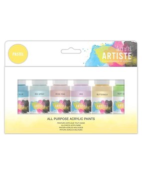Artiste Acrylic Paint Pack 6x59ml Pastel (DOA 763290) Artiste Acrylic Paint Pack 6x59ml Pastel (DOA 763290)
